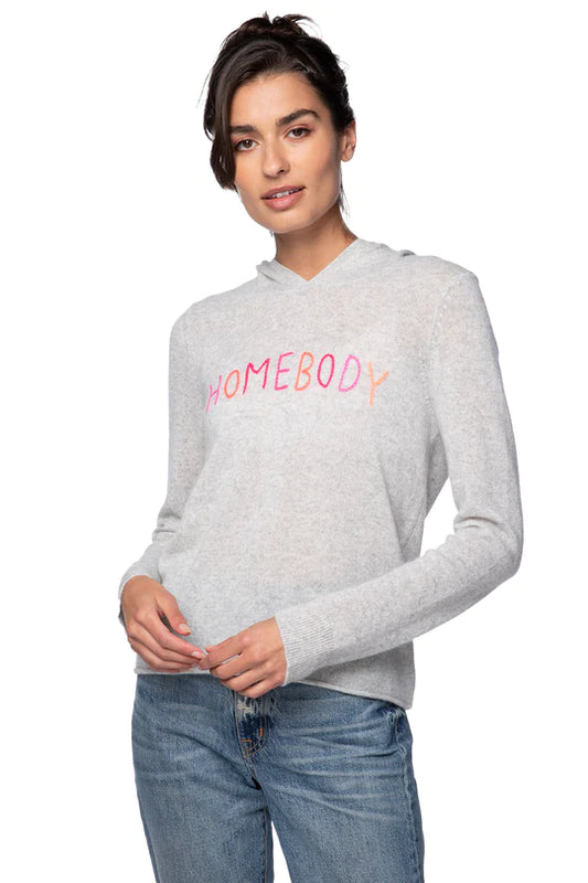 Golden Sun Bon Voyage | Embroidery Cashmere Hoodie | Homebody