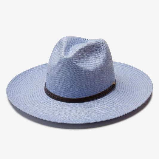 Wyeth Cody Straw Hat-Light Blue