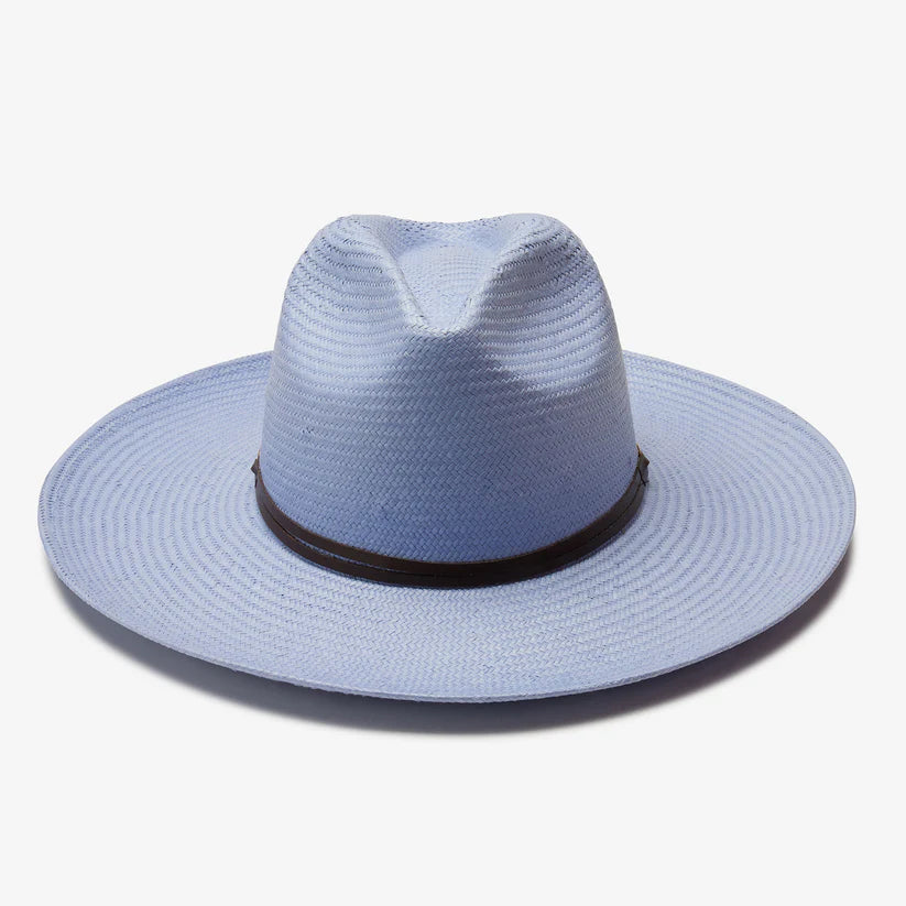 Wyeth Cody Straw Hat-Light Blue