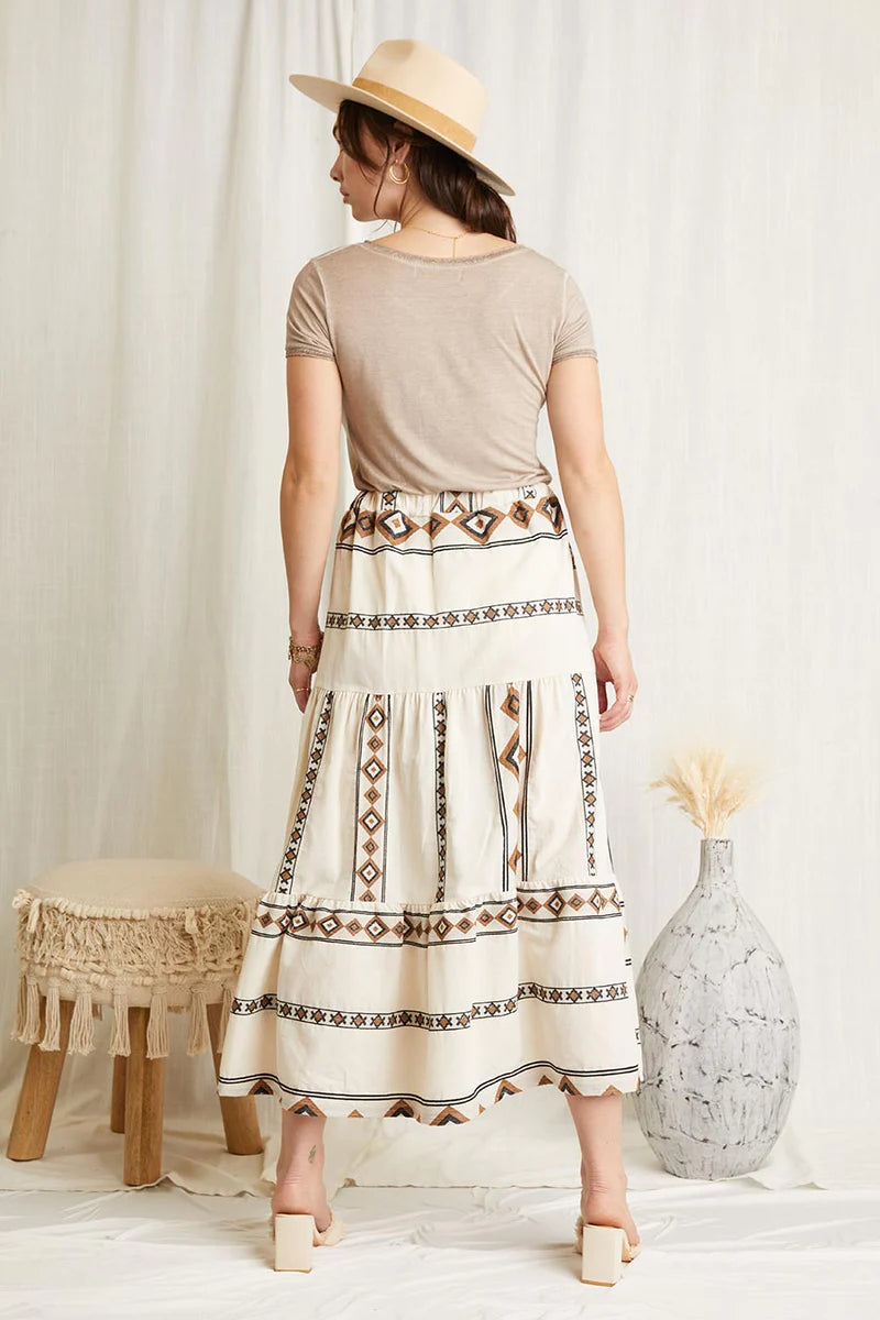 Scandal Italy Luisa Metallic Shimmer Top