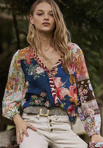 Rubyyaya Astana VNeck Shirt Top