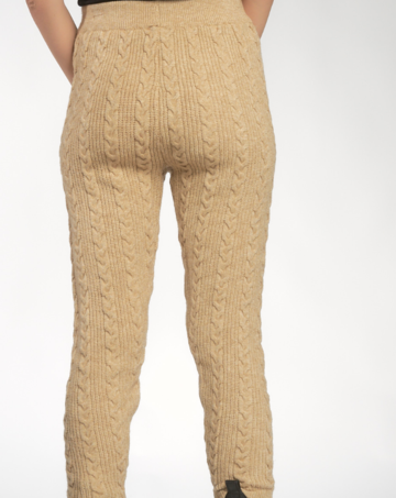Elan Kenzie Cable Knit Jogger