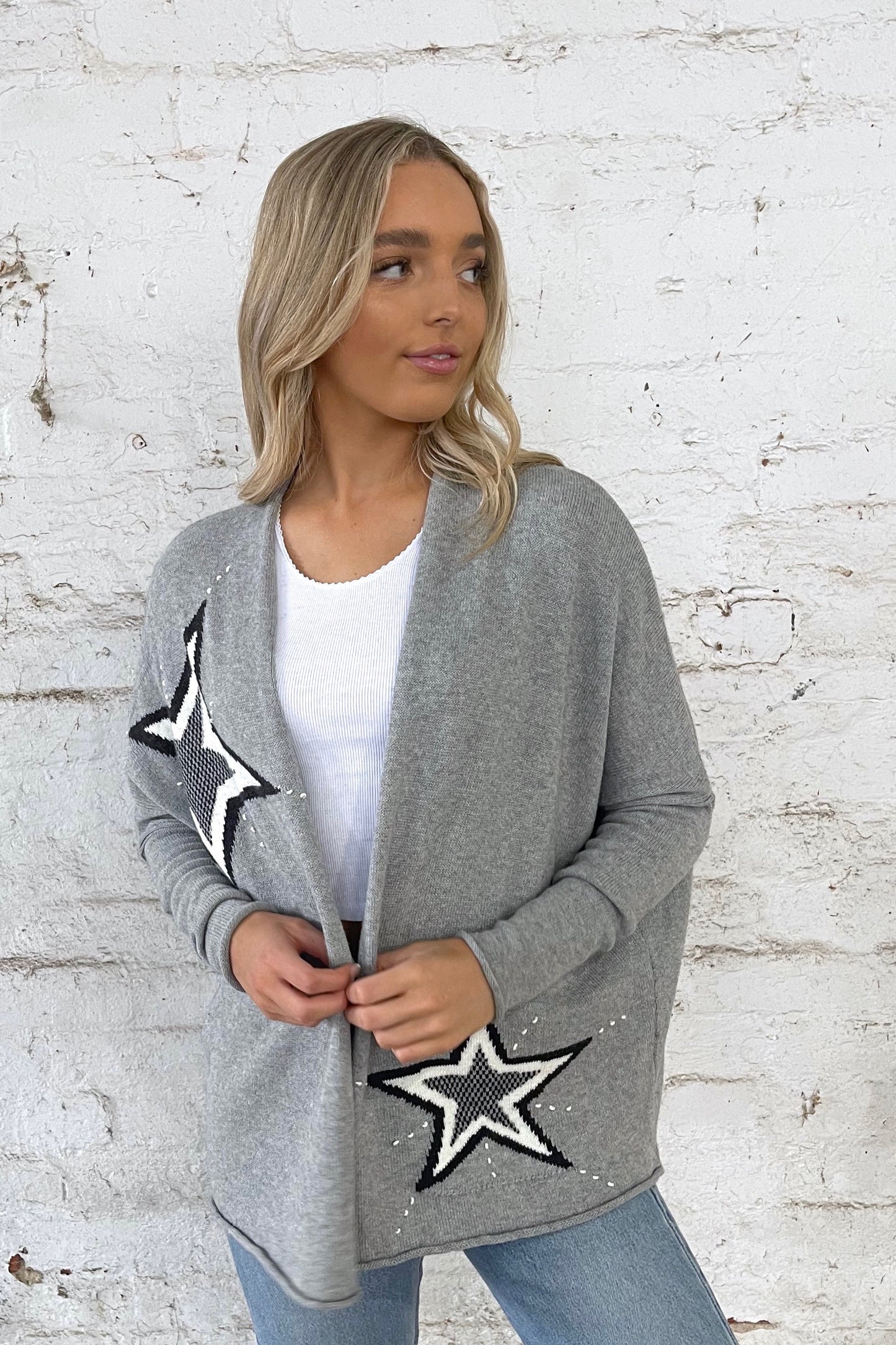 Zaket & Plover Super Star Cardigan Sweater