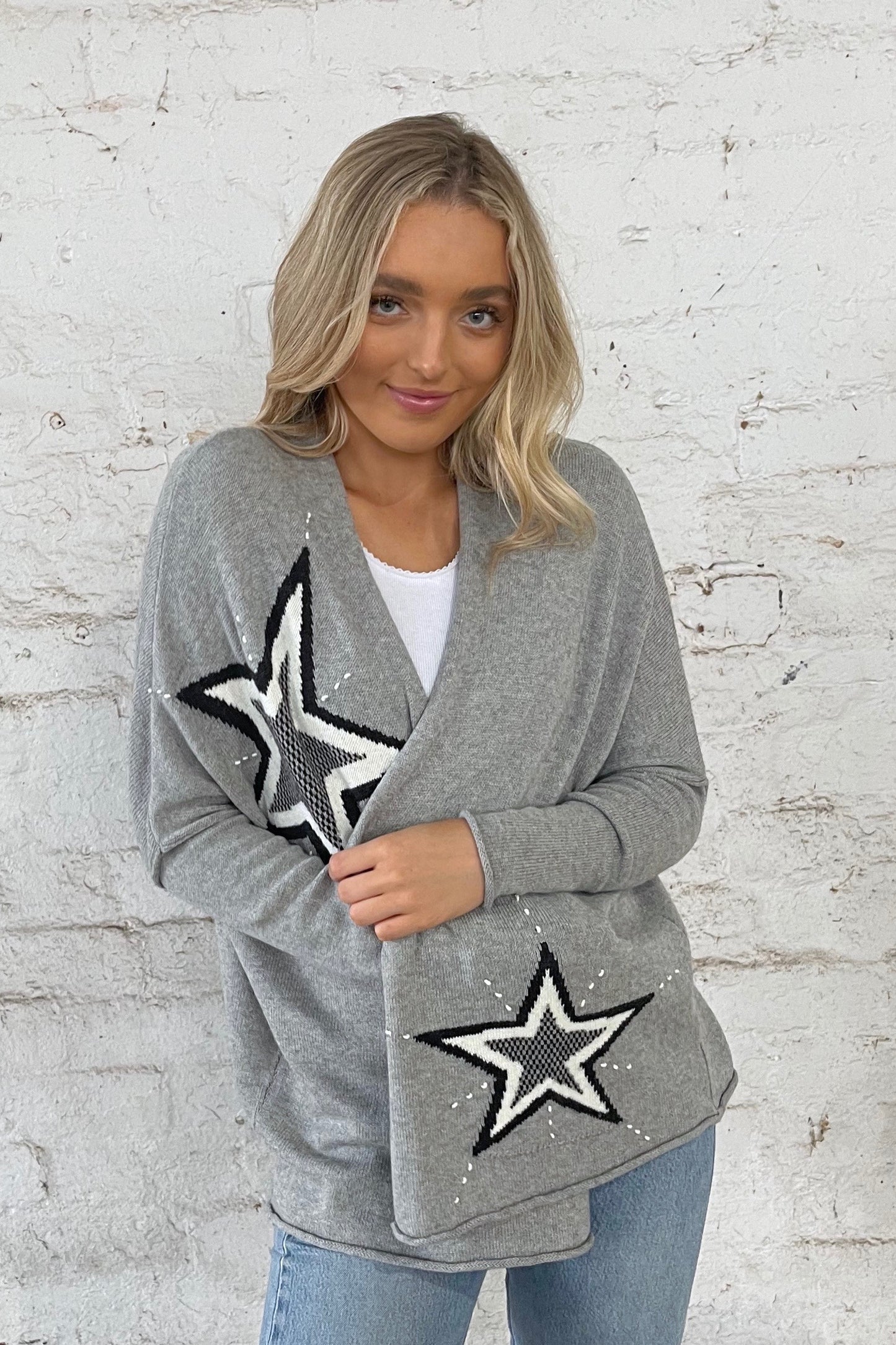 Zaket & Plover Super Star Cardigan Sweater