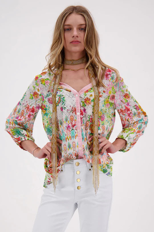 Rubyyaya Begonia Shirt Top