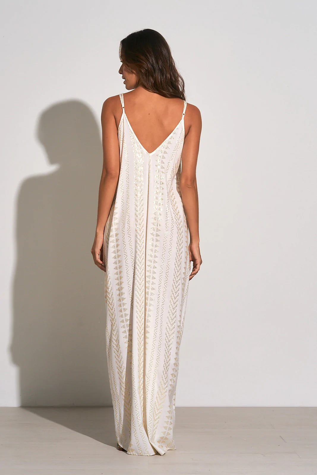Elan Cleo Maxi Dress - Natural