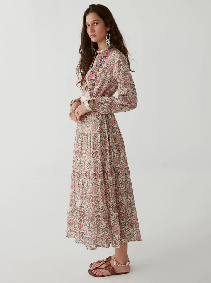 Maison Hotel Didi Dress - Clavel Rose