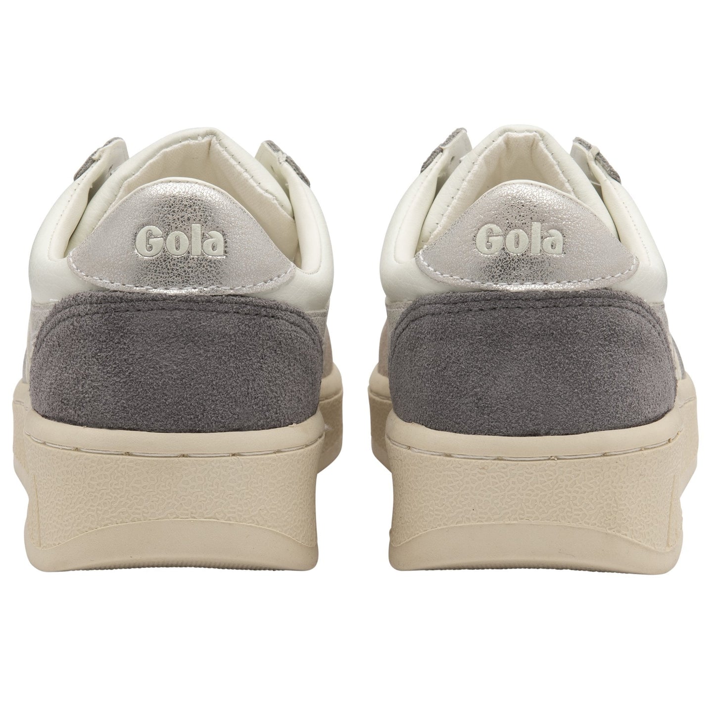 Gola Grandslam Quad O Low Top White/Feather Grey/Silver/Ash