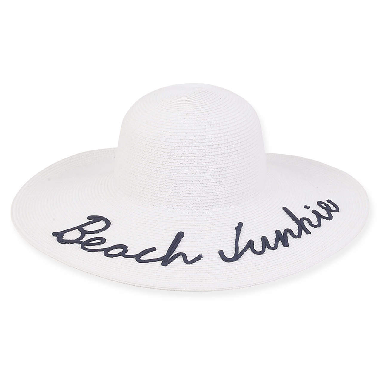 Sun 'n' Sand Beachaholic Sun Hat-Navy