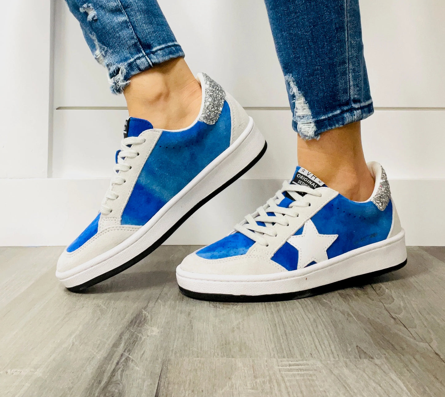 Vintage Havana Gracie Low Top Sneaker-Blue