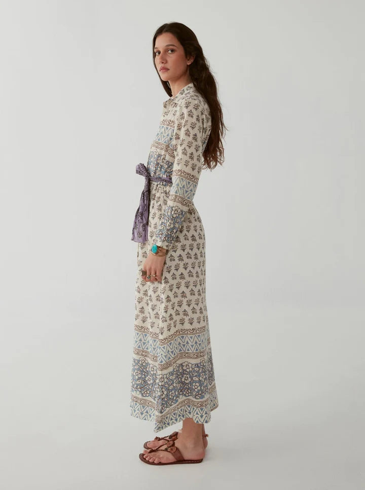 Maison Hotel Justine Dress - Patna Corfu White