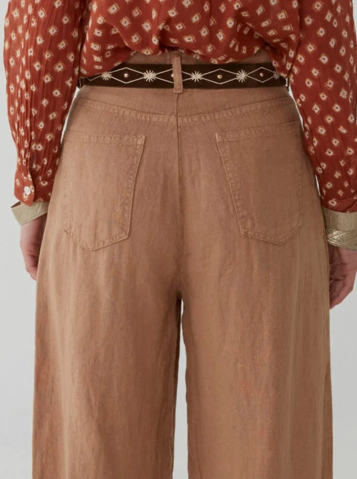Maison Hotel Marisa Pant - Toffee Brown