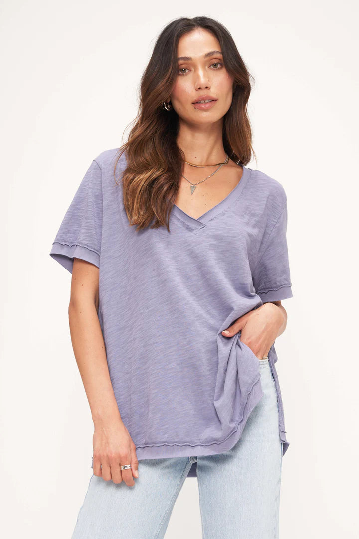 Project Social Knock Out V Neck Tee