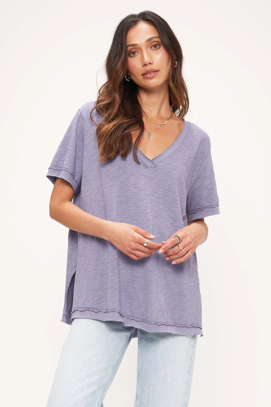 Project Social Knock Out V Neck Tee