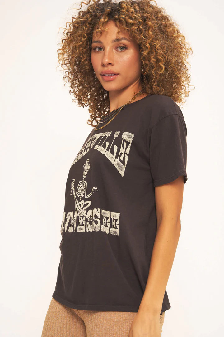 Project Social Nashville Skeleton Tee-Black