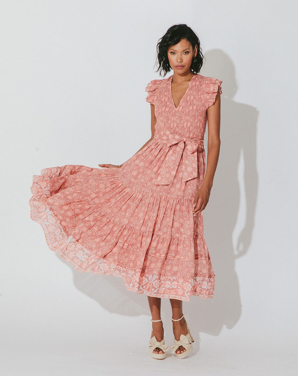 Cleobella Rita Ankle Dress Camara Floral Cleobella Rita Ankle Dress Camara Floral