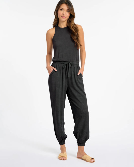 Splendid Zinnia Jumpsuit-Lead