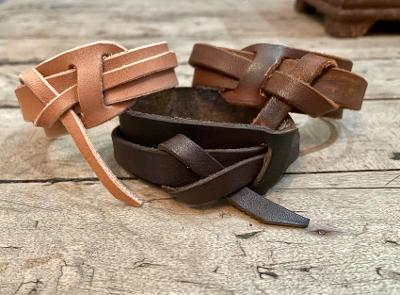 Leather Knot Bracelet