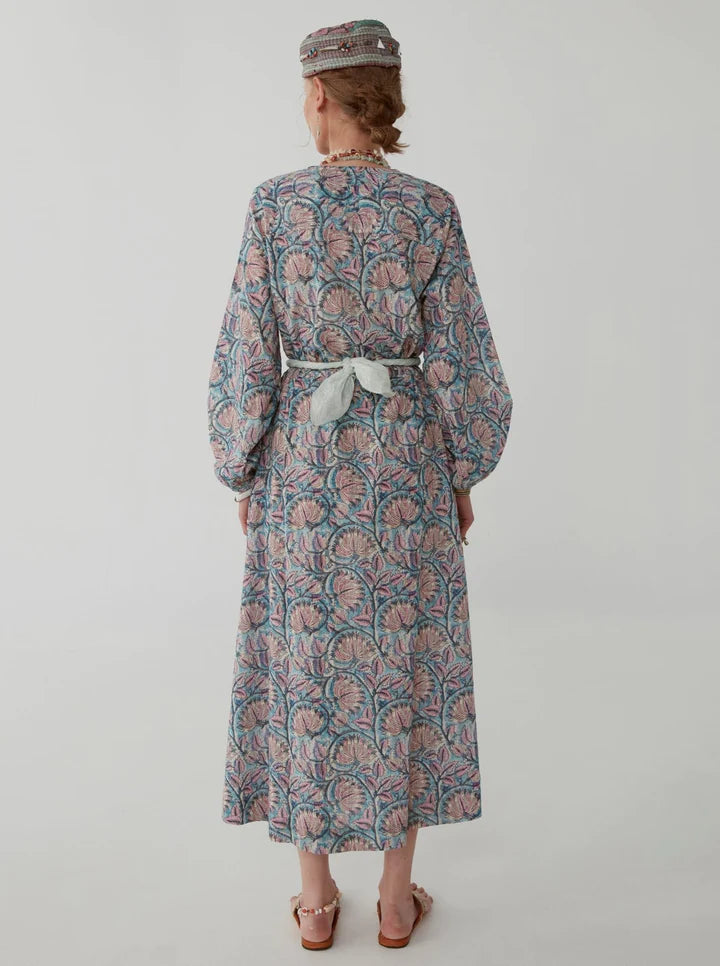 Maison Hotel Valentina Dress - Lilac Marigold Candy Blue