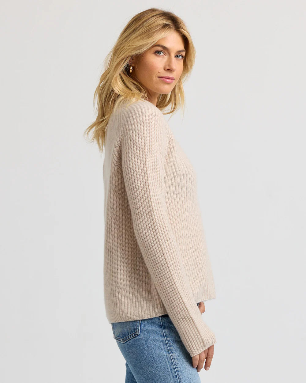 Pura Cashmere Fisherman Crew