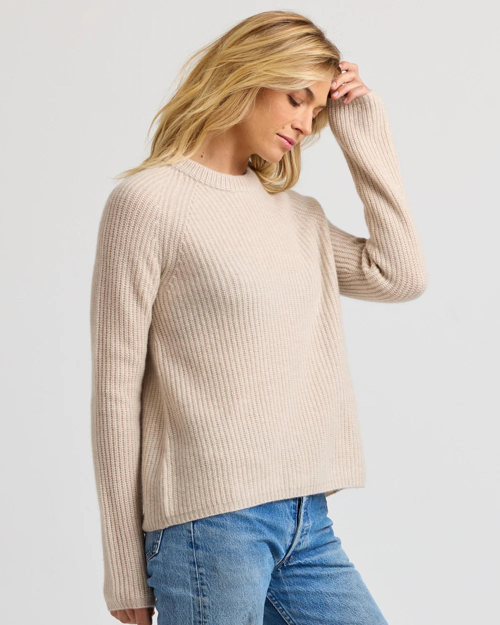 Pura Cashmere Fisherman Crew