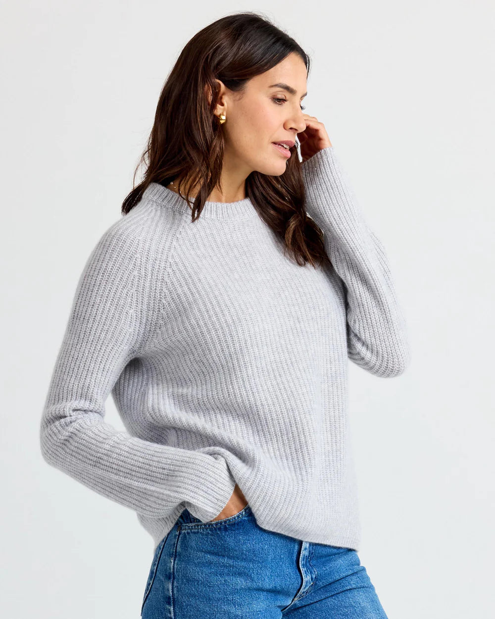 Pura Cashmere Fisherman Crew