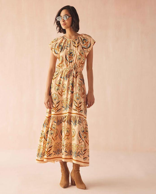 Omika Cora Midi - Aleena Butternut
