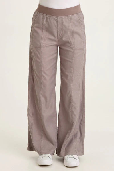XCVI Geraldine Twill Double Seam Pant Poppy Seed