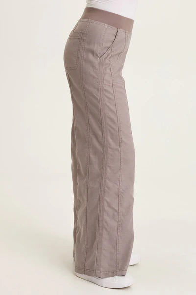 XCVI Geraldine Twill Double Seam Pant Poppy Seed