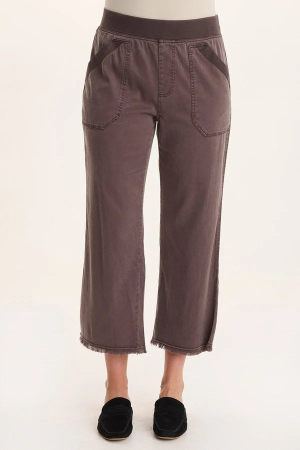 XCVI Daga Crop Pant Bistro Brown