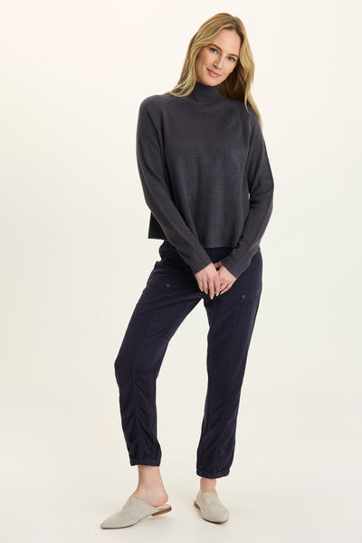 XCVI Wearables Alessi Mock Neck Sweater - Quixotic Plum