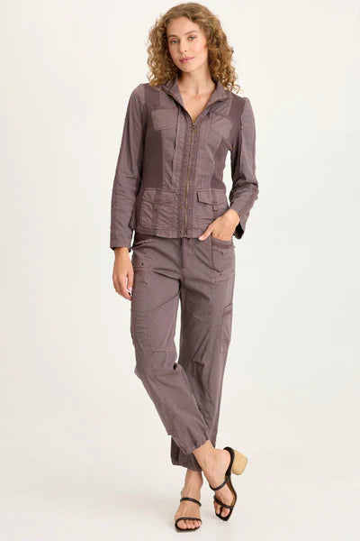 XCVI Jannik Poplin Cargo Pant Virtuoso