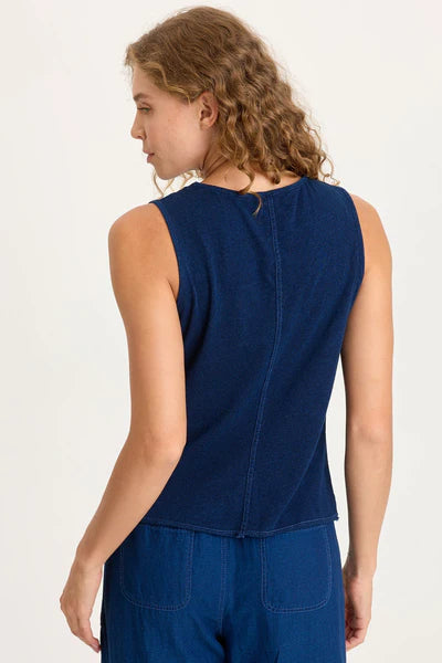 XCVI Cobie Indigo Tank Sluice
