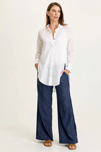 XCVI Geraldine Twill Pant Airdale