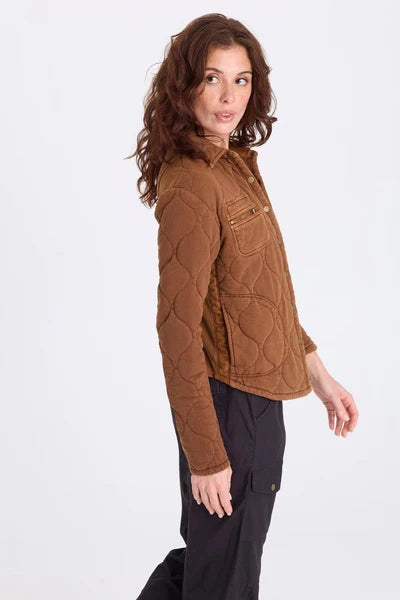 XCVI Gyasi Wave Quilting Jacket