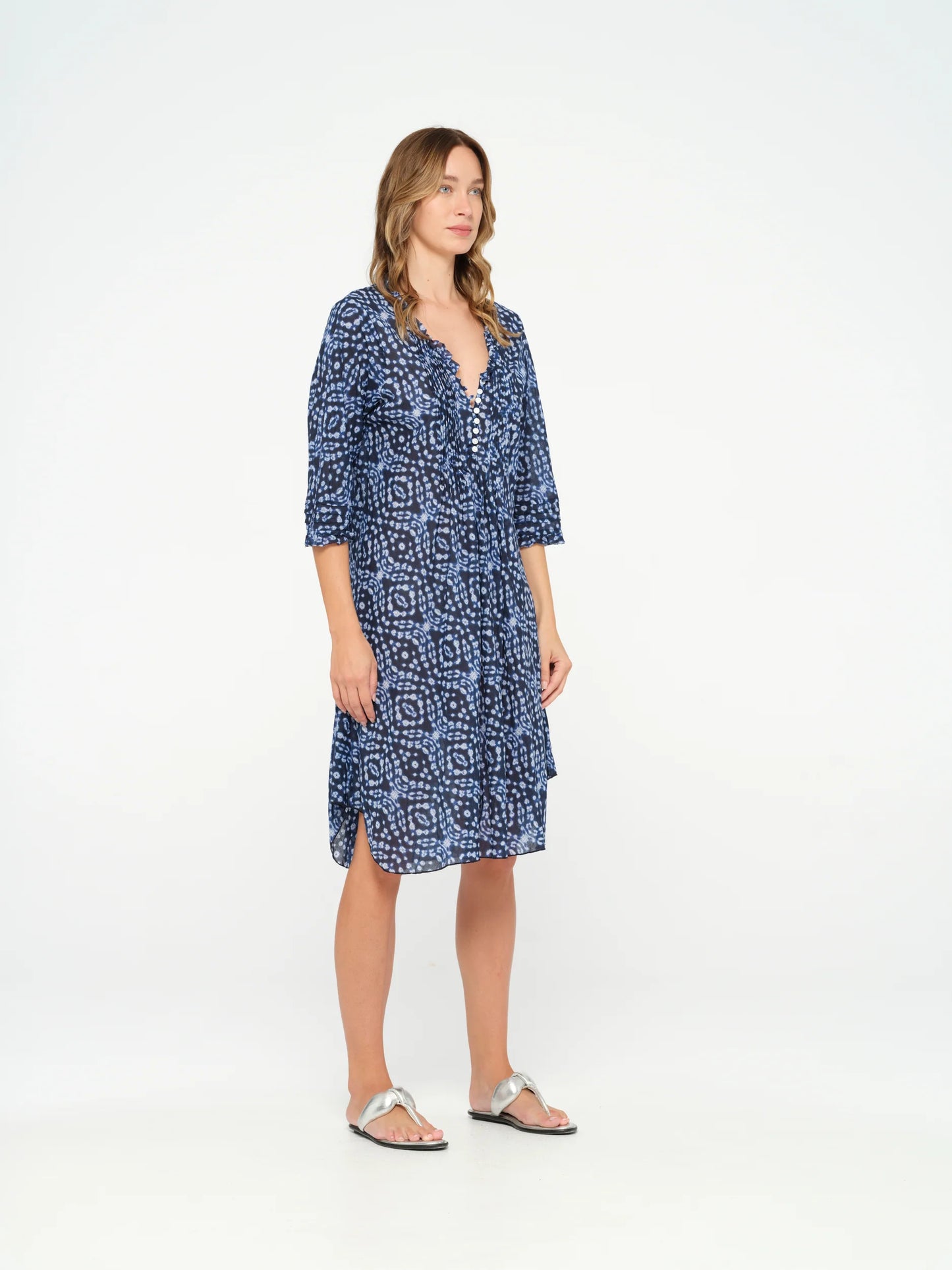 One Season Middy Poppy Dress - Kyoto