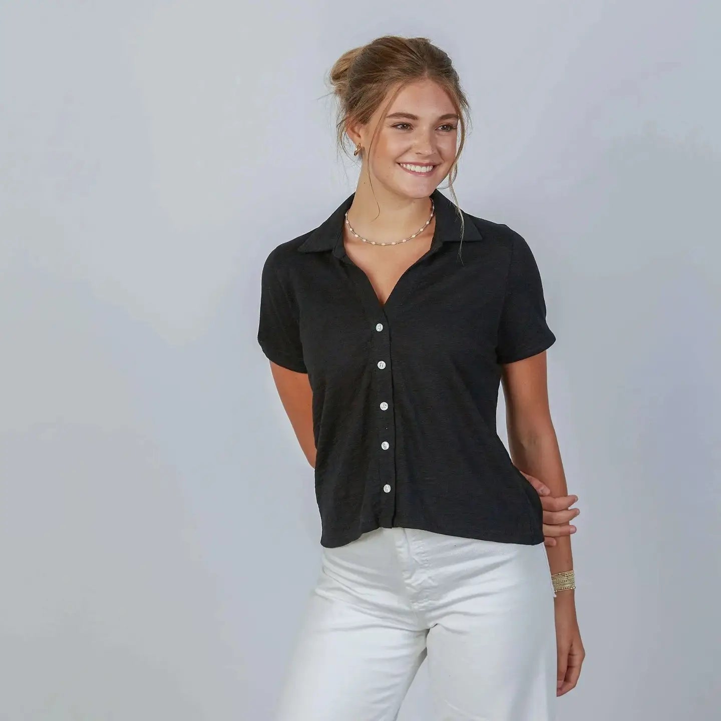 Erin Gray Polo Tee