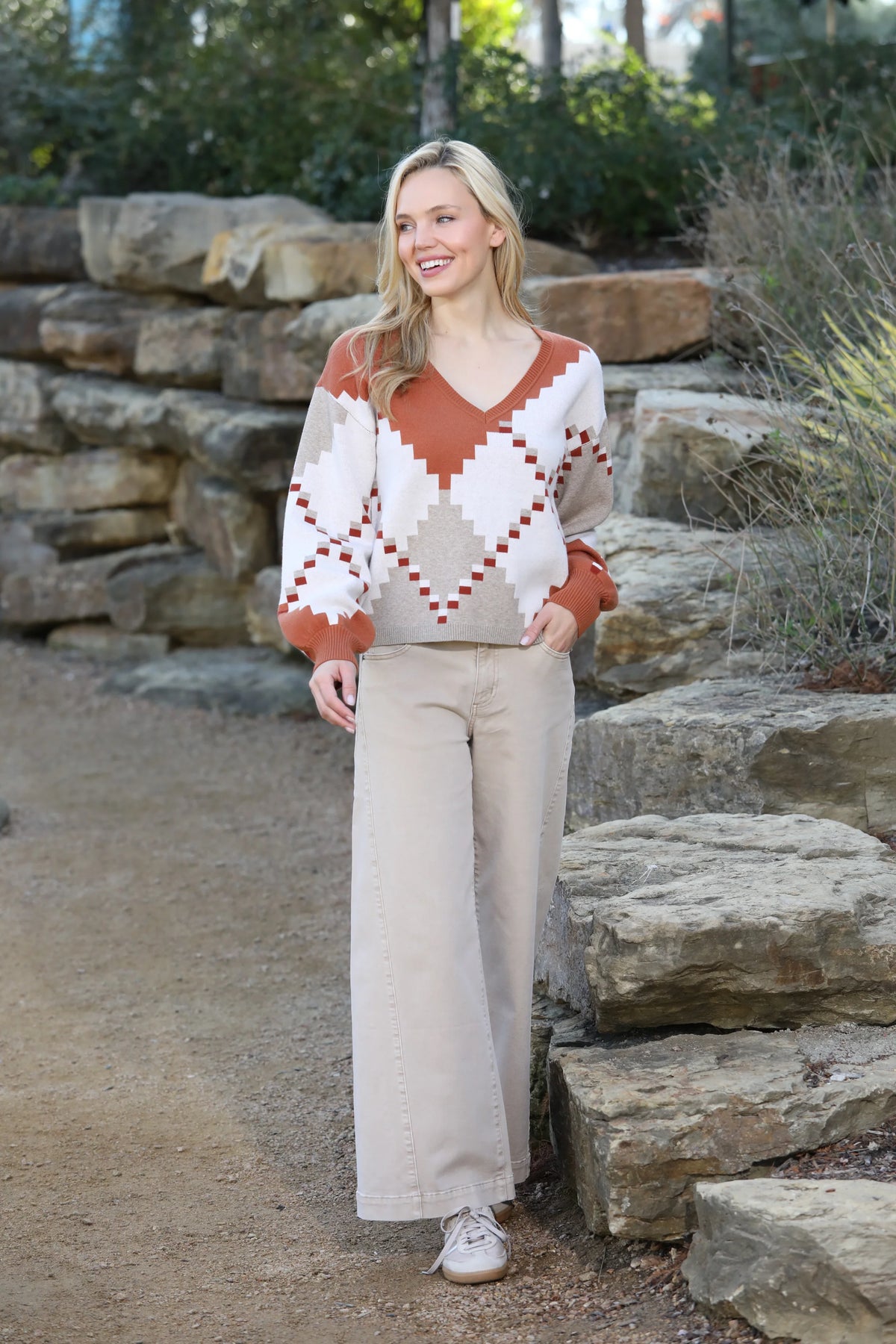 APNY The Godet Wide Leg Jean | Antique Beige