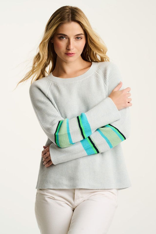 Lisa Todd Sun Shaker Sweater - Blue Ice