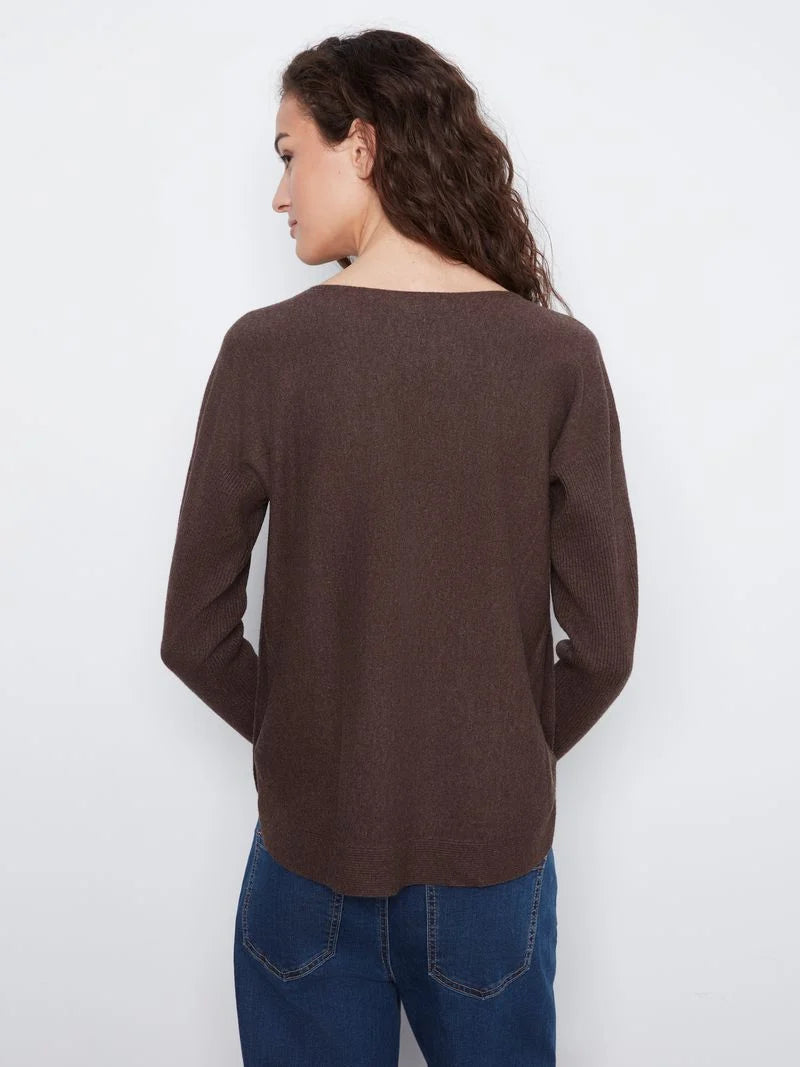 Charlie B Side Button Sweater