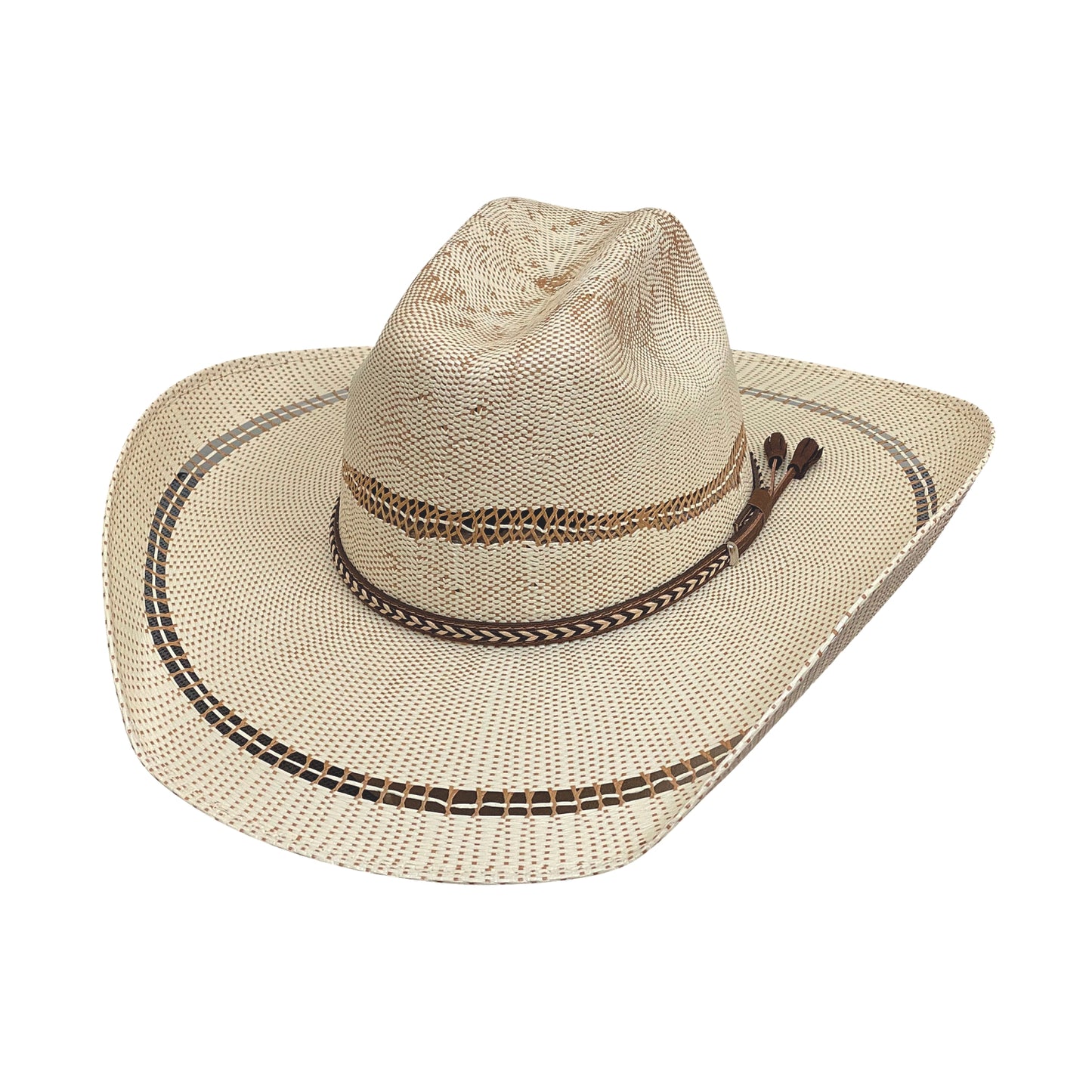 Rodeo Round Up Bangora Western Straw Hat