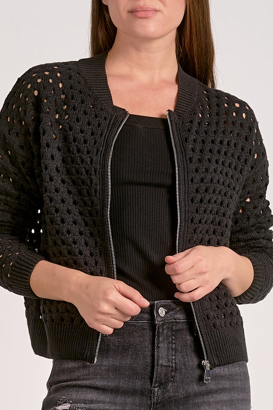 Elan Aster Boucle Jacket Black