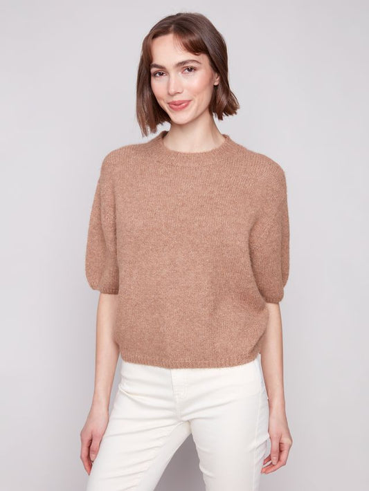 Charlie B Balloon Sweater - Sesame