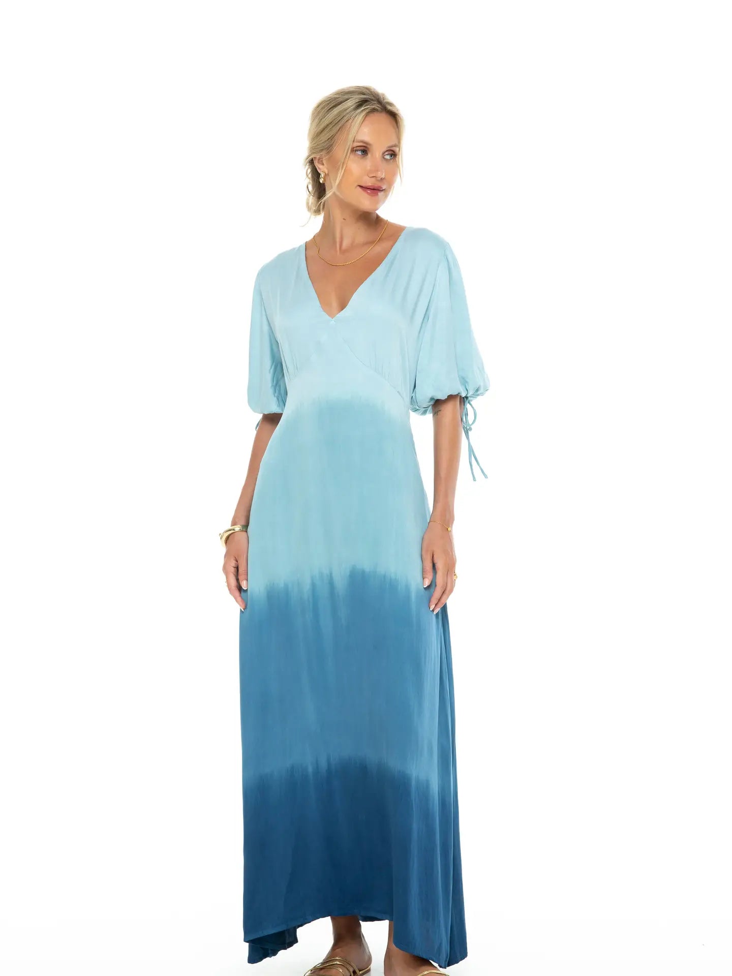 Phie Collective Dip Dye Amor Maxi Dress