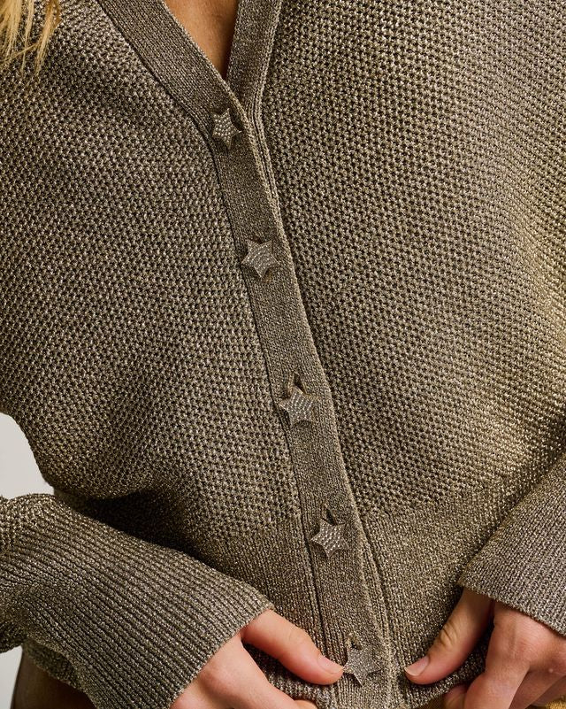 Lisa Todd Star Shine Sweater - Antique Gold