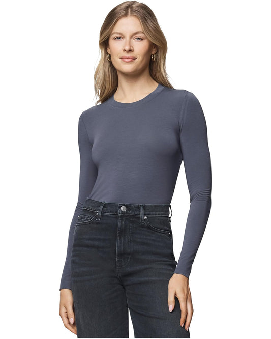 Splendid Bamboo L/S Tee Ice Navy