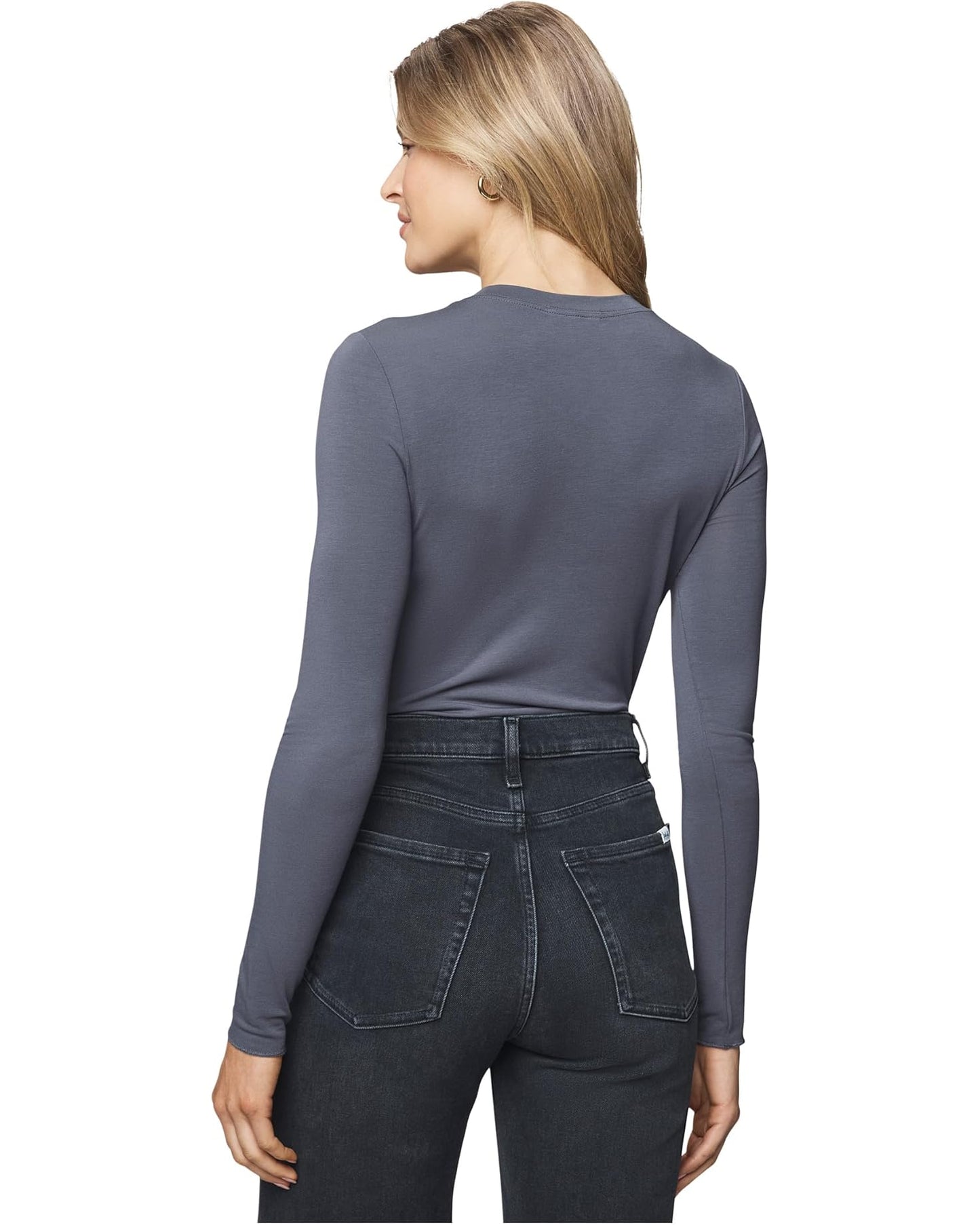 Splendid Bamboo L/S Tee Ice Navy