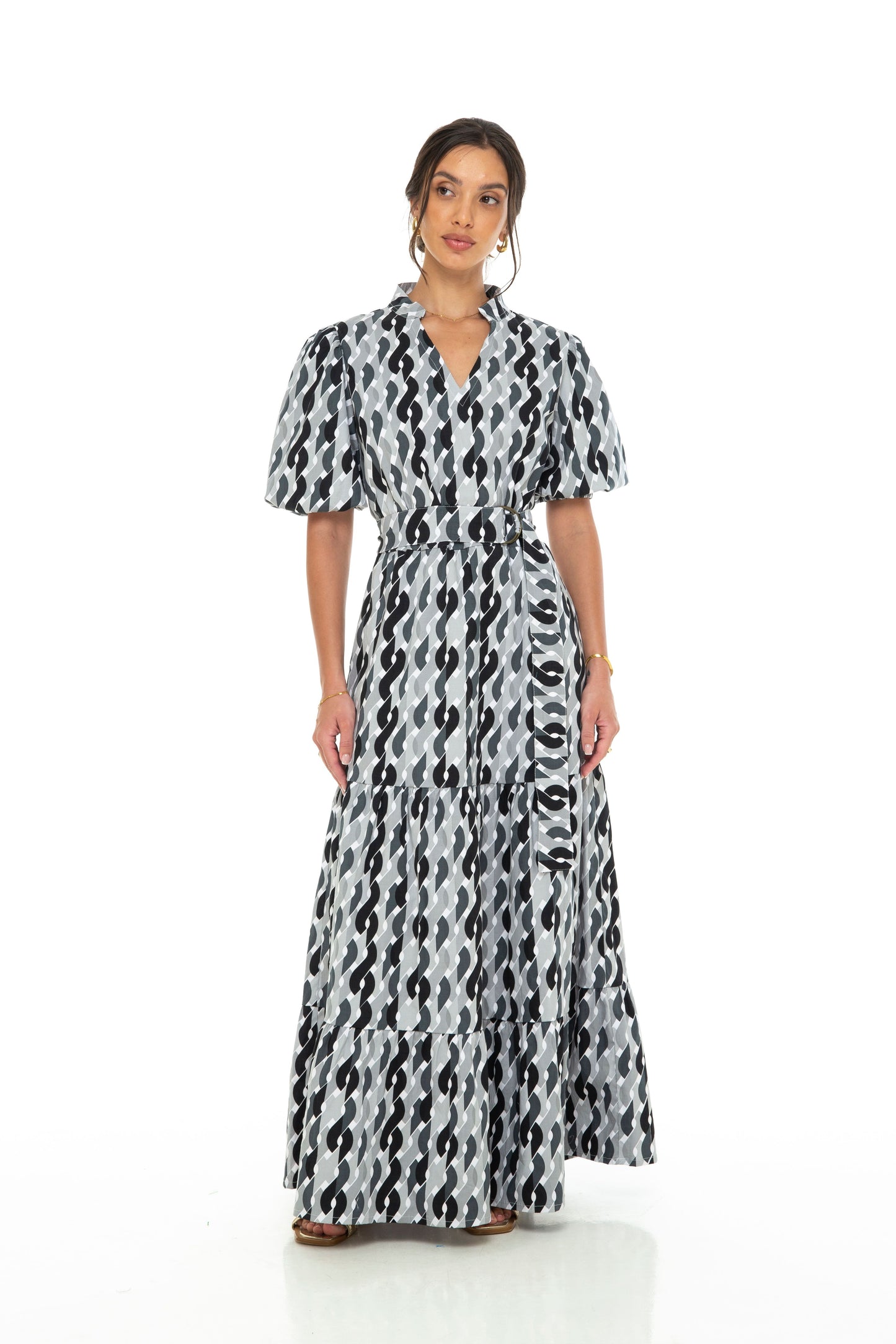 Phie Collective Olas Costa Maxi Dress - Black