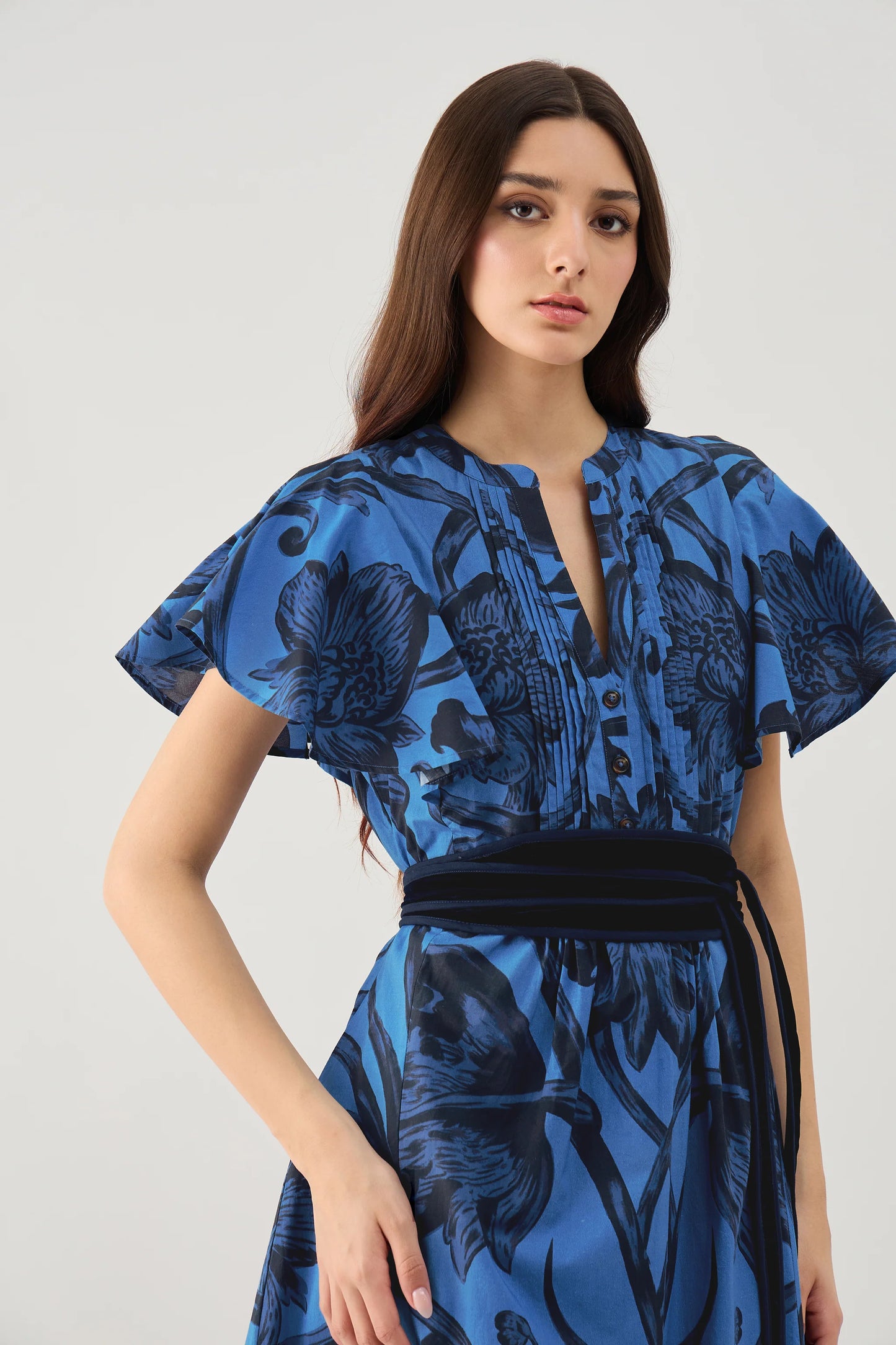 Beyond By Vera Leni Dress - Rosemore Nightblue