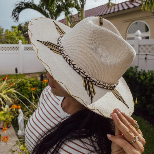 Rayos Beaded Hat